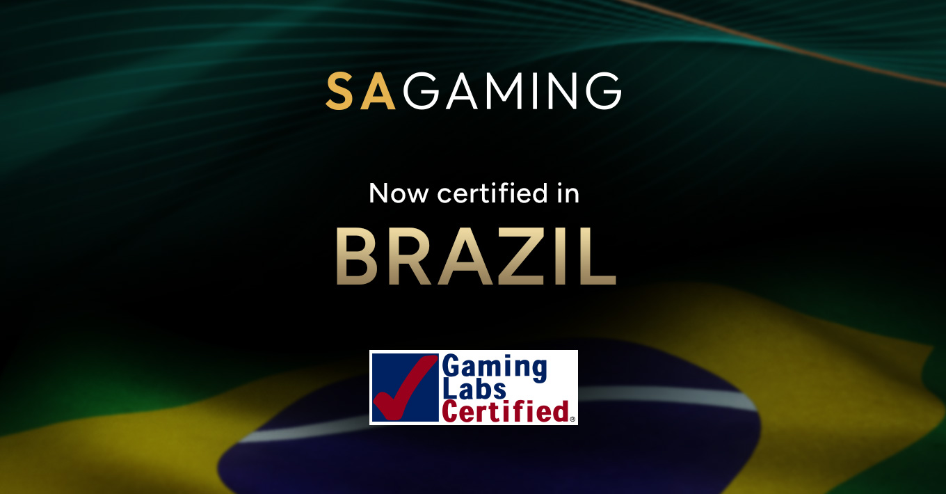 SA Gaming kini disahkan di Brazil!