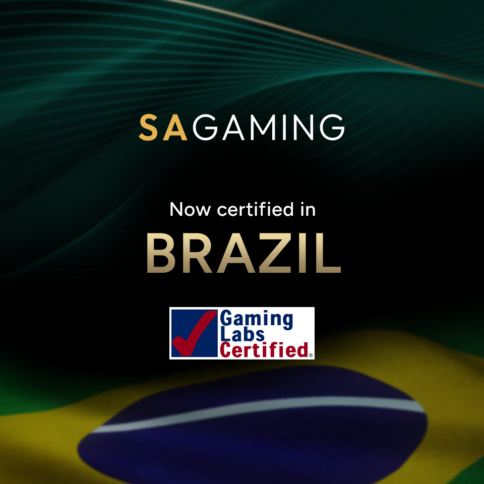 SA Gaming kini disahkan di Brazil!